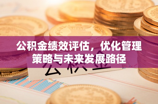 宜君公积金绩效评估，优化管理策略与未来发展路径